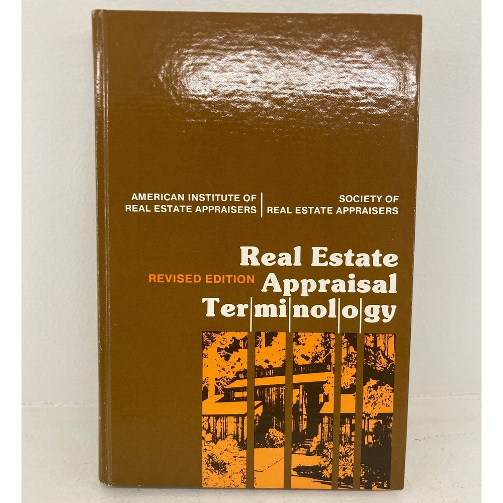 VTG 1981 Real Estate Appraisal Terminology‎ Revised Edition Byrl Boyce Hardcover